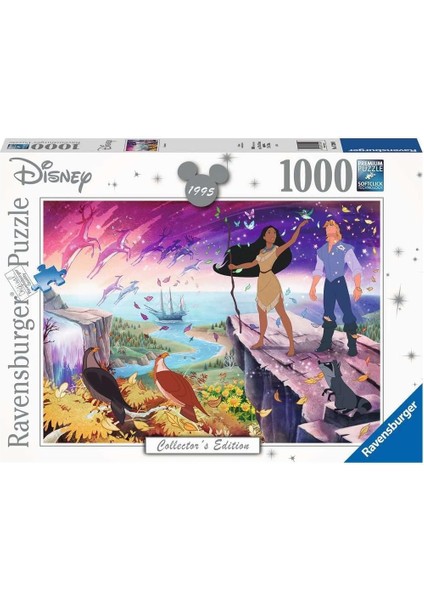 Yapboz 17290 - Pocahontas - 1000 Parça Disney Yapboz Yetişkinler ve 14 Yaşından Büyük Çocuklar Için
