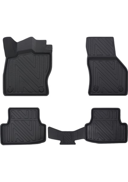 Natur Forcer Seat Leon 2012-2020 Uyumlu 4d Havuzlu Paspas Takımı Naturforcer