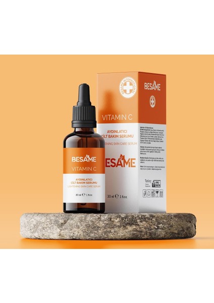 Besame Vitamin C Nemlendirici Cilt Bakım Serumu 30 ml