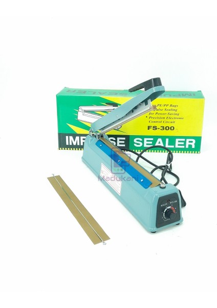 Poşet Ağzı Torba Kapatma Yapıştırma Makinası Demir 30 cm (4987)
