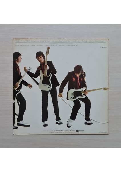 Cliff Richard - Rock 'n' Roll Juvenile - 1979 - Dönem Baskı Plak - Longplay - Lp fiyatları