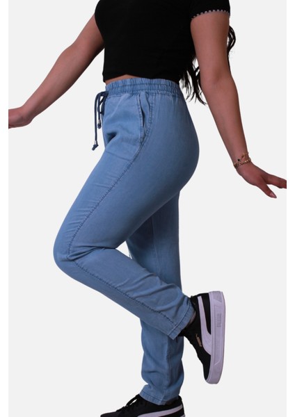 Açık Mavi Kadın Jean Pantolon 25Y0657K1