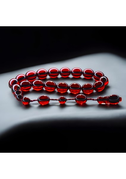 Bilek Boy Katalin 17'lik Şakşak Tesbih / Ölçü: 14 x 16 Karpuz Kesim Modeli