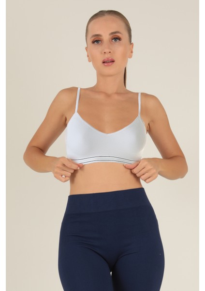 Seamless Ince Askılı Kapsız Bralet