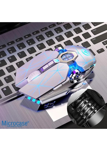 3200DPI Kablolu Işıklı Ergonomik Tasarım Oyuncu Gaming Mouse - AL5046