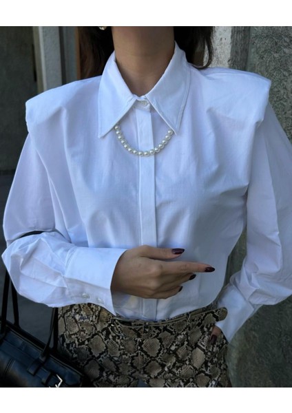 Incili Gömlek Beyaz modelleri