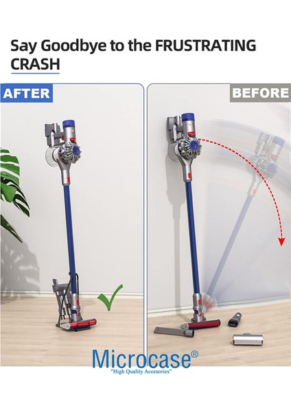 Şarjlı Süpürgeler Için Metal Ayaklı Stand Düzenleyici - AL5047 modelleri