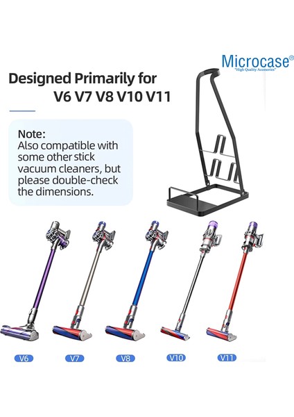 Şarjlı Süpürgeler Için Metal Ayaklı Stand Düzenleyici - AL5047 fırsatları