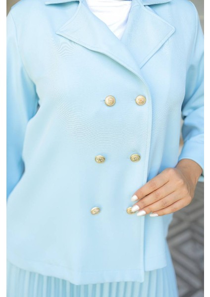 Etekli Blazer Ceketli Takım modelleri