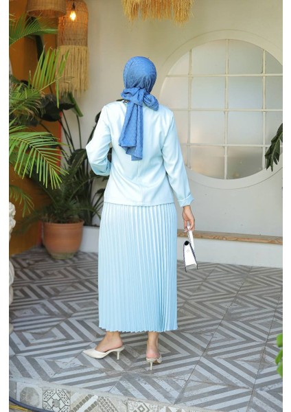 Etekli Blazer Ceketli Takım fırsatları