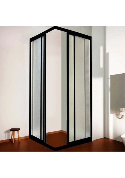 Duşakabin Kare Mika Camlı 90X90 (Teknesiz)