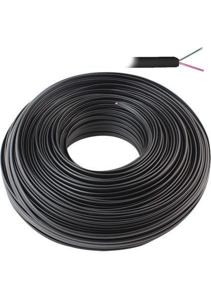Telefon Kablosu 2li Siyah Flat Köken 100 Metre Powermaster GO50603962510