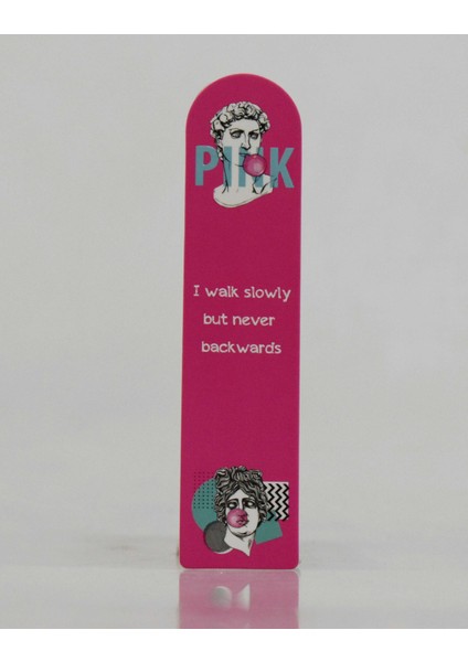 Pink Baskılı 3'lü Kitap Ayraç Seti