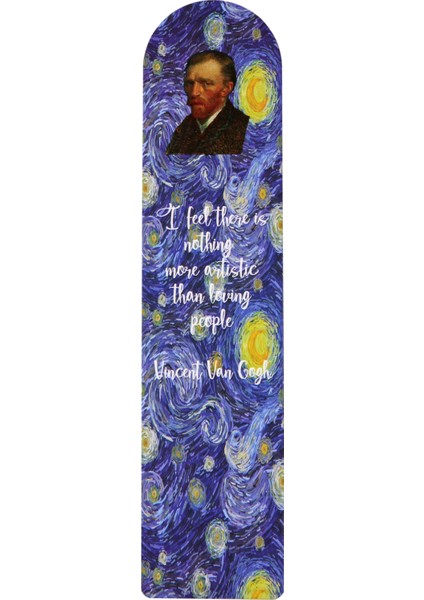 Van Gogh 3'lü Kitap Ayraç Seti
