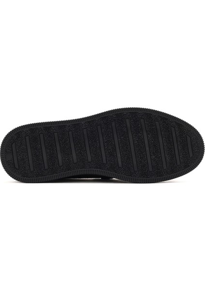 Erkek Siyah Makosen Süet Deri Loafer 25SFD755410