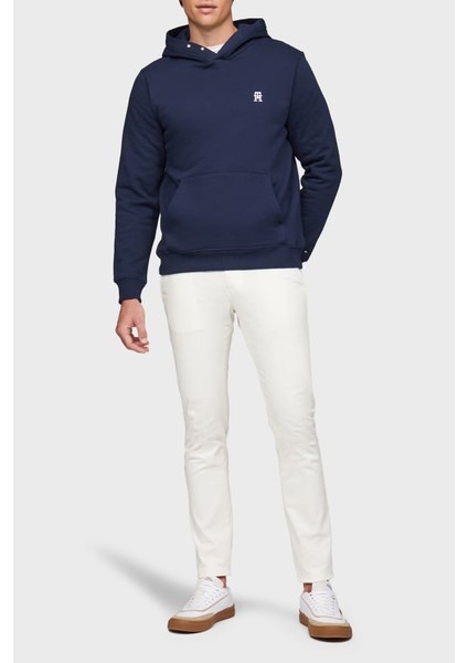 Pamuk Regular Fit Kapüşonlu Sweat Erkek Sweat MW0MW37469 Daf