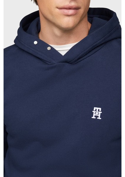 Pamuk Regular Fit Kapüşonlu Sweat Erkek Sweat MW0MW37469 Daf