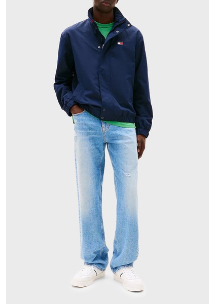 Relaxed Fit Renk Bloklu Yaka Su Itici Mont Erkek Mont DM0DM20900 C1G
