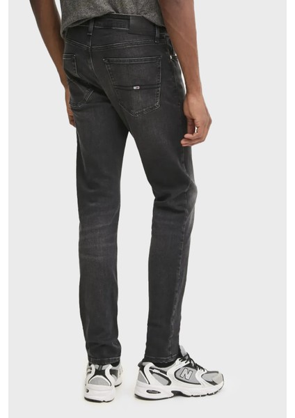 Slim Fit Normal Bel Dar Paça Jeans Erkek Kot Pantolon DM0DM18145 1bz fiyatları