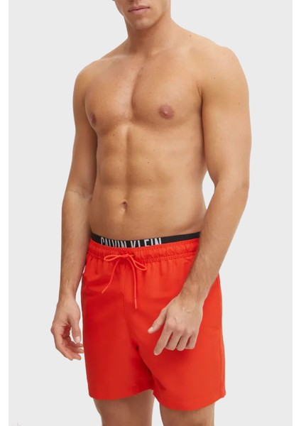 Regular Fit Logolu Mayo Short KM0KM01093XM8 Erkek Mayo Short KM0KM01093 Xm8