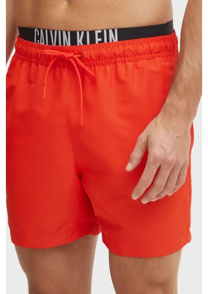 Regular Fit Logolu Mayo Short KM0KM01093XM8 Erkek Mayo Short KM0KM01093 Xm8