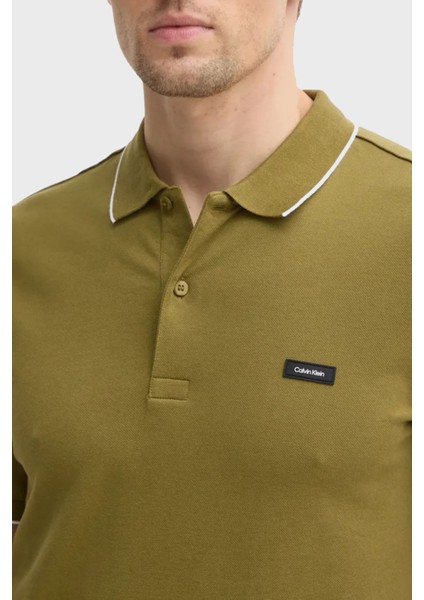 Pamuklu Slim Fit Polo Yaka T Shirt K10K112751LHT Erkek Polo Yaka T Shirt K10K112751 Lht fırsatları