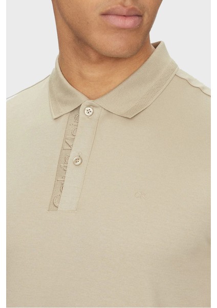 Logo Nakışlı Pamuklu Regular Fit Düğmeli Polo Yaka T Shirt K10K114135PAH Erkek Polo Yaka T Shirt K10K114135 Pah fırsatları