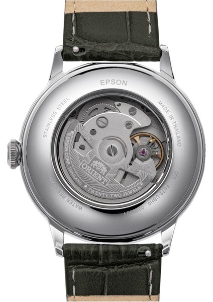 Bambino RA-AC0025N30B Kurmalı Otomatik Deri Kahverengi 41 mm Erkek Kol Saati