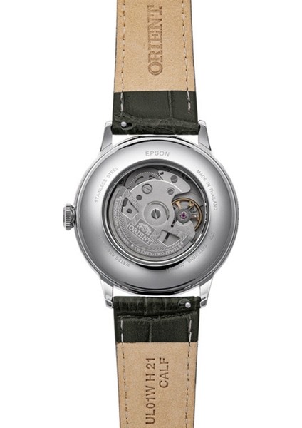 Bambino RA-AC0025N30B Kurmalı Otomatik Deri Kahverengi 41 mm Erkek Kol Saati