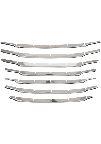 Ford Courier Uyumlu 2017-2023 Krom Ön Panjur 7 Parça Paslanmaz Çelik fiyatları