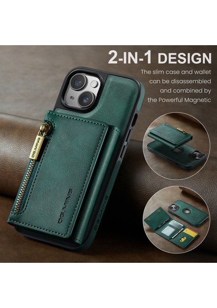 iPhone 13 Manyetik Telefon Kasası Çıkarılabilir Kickstand Kapağı (Yurt Dışından)