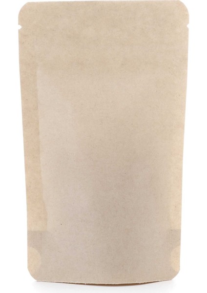 Kraft Aluminyum Kilitli Doypack Ambalaj 25 x 34 + 6 cm. 1500 Gr. -500 Adet