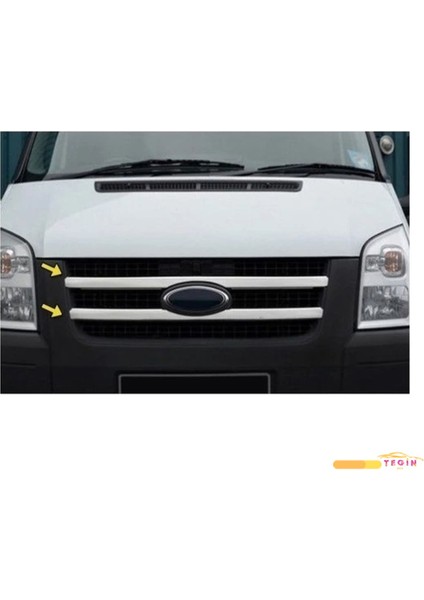 Ford Transit Uyumlu 2007-2013 Krom Ön Panjur 2 Parça Paslanmaz Çelik fiyatları