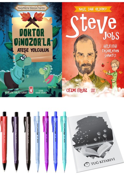 Doktor Dinozor'la Ateşe Yolculuk ve Steve Jobs Geleceği Tasarlayan Sanatçı