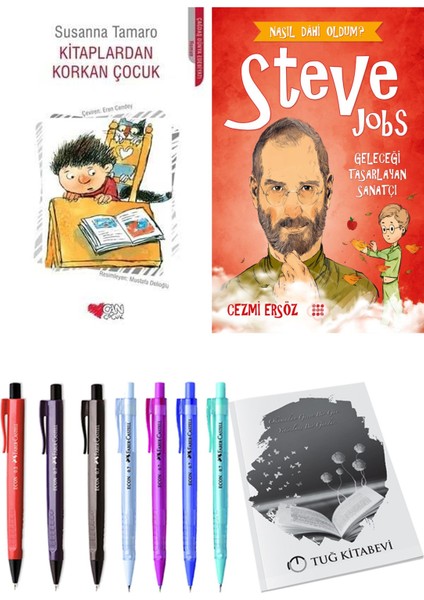 Kitaplardan Korkan Çocuk ve Steve Jobs Geleceği Tasarlayan Sanatçı