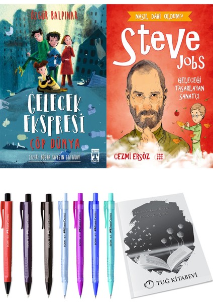Gelecek Ekspresi Çöp Dünya ve Steve Jobs Geleceği Tasarlayan Sanatçı
