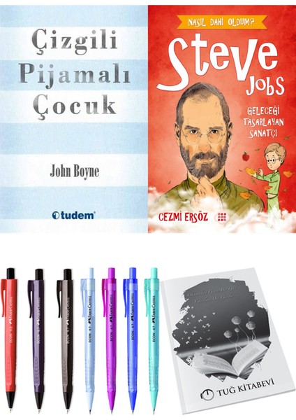 Çizgili Pijamalı Çocuk ve Steve Jobs Geleceği Tasarlayan Sanatçı