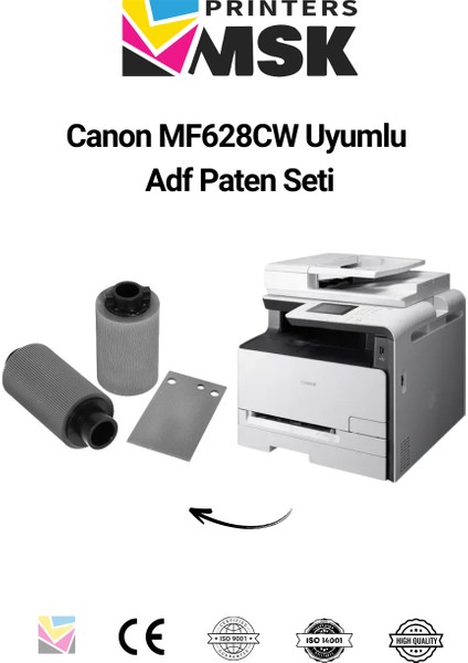 Canon MF628CW Uyumlu Adf Paten Seti