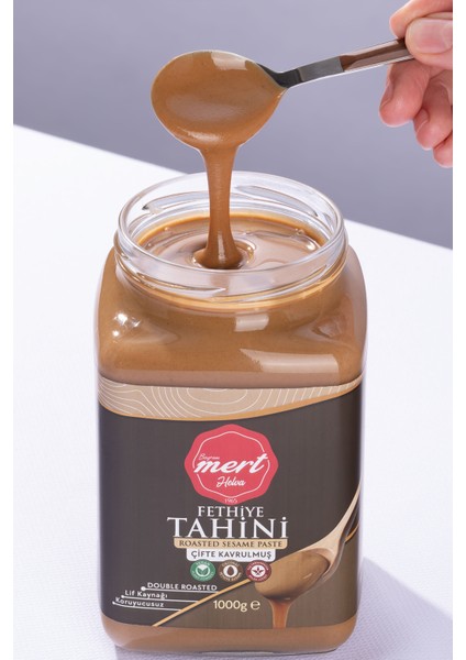 Çifte Kavrulmuş Tahin (1000 gr Cam)