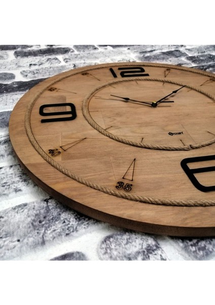 Ahşap yuvarlak duvar saati, antik stil, beyaz renk, 55 cm fiyatları