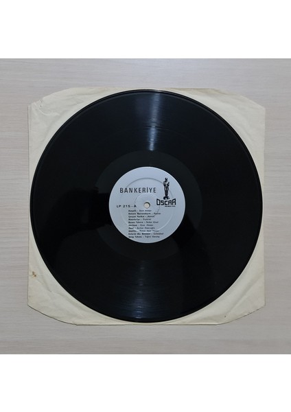 - Tuğrul Karataş Orkestra ve Vokal Grubu - Dönem Baskı Plak - Longplay - Lp