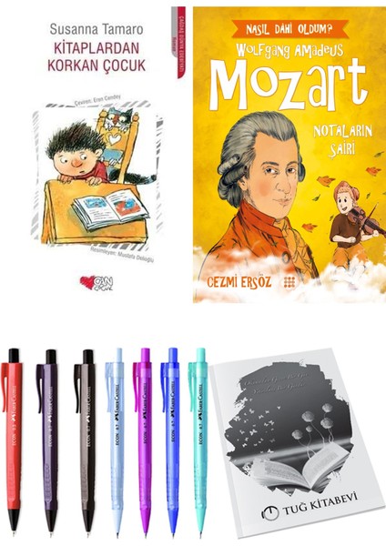 Kitaplardan Korkan Çocuk ve Wolfgang Amadeus Mozart Notaların Şairi
