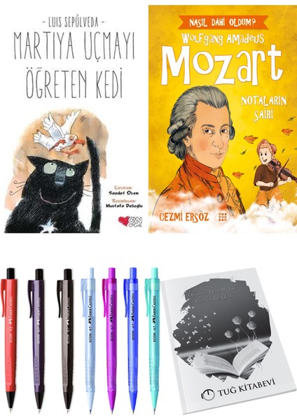 Martıya Uçmayı Öğreten Kedi ve Wolfgang Amadeus Mozart Notaların Şairi