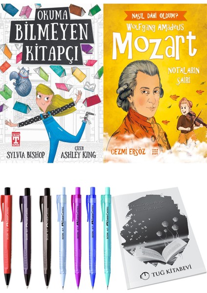 Okuma Bilmeyen Kitapçı ve Wolfgang Amadeus Mozart Notaların Şairi