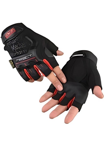 Mechanix Yarım Parmak Eldiven- Taktik Destekli Kadın&Erkek unisex Eldiven