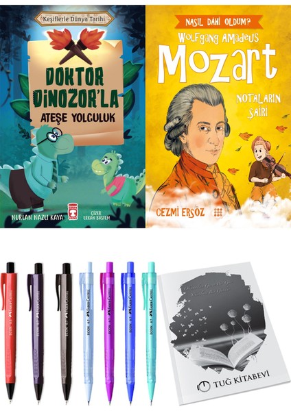 Doktor Dinozor'la Ateşe Yolculuk ve Wolfgang Amadeus Mozart Notaların Şairi