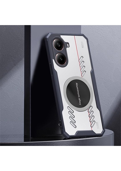 Poco X7 Pro Isı Dağılımı Araba Manyetik Emme Cep Telefonu Kılıfı (Yurt Dışından)