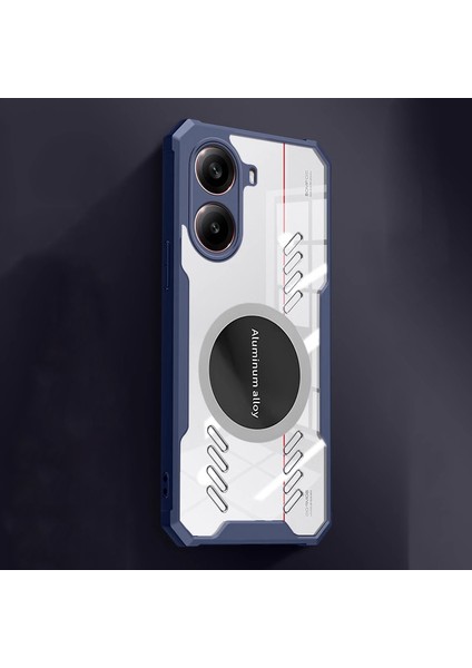 Poco X7 Pro Isı Dağılımı Araba Manyetik Emme Cep Telefonu Kılıfı (Yurt Dışından)