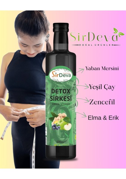 Detoks Sirkesi Doğal Fermantasyon 500 ml fırsatları