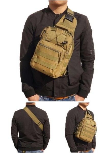 Su Geçirmez Outdoor Taktik Tek Omuz Çapraz Çanta